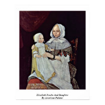 Elizabeth Freake And Daughter By American Painter posters