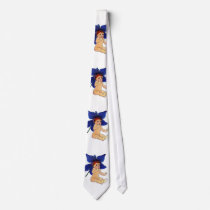 Elizabeth Gordon M T Ross Violet Flower Fairy Necktie