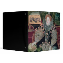 Elizabeth I, Armada Portrait, c.1588 Vinyl Binder
