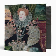 Elizabeth I, Armada Portrait, c.1588 Vinyl Binder