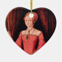 Elizabeth I as Princess Christmas Ornament