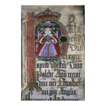 Elizabeth I, Coram Rege Rolls posters