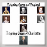 Elizabeth I, Elizabeth II, Lady Jane Grey, Mary... posters