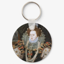 Elizabeth I Portrait keychains by alternateworlds Elizabeth I Portrait keychains