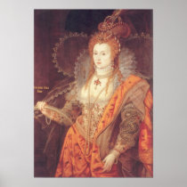 Elizabeth I Rainbow Portrait Print
