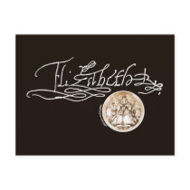 Elizabeth I Signature (Version 1) postcards