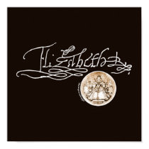 Elizabeth I Signature (Version 1) posters