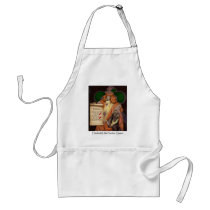 Elizabeth I, the Poodor Queen Apron