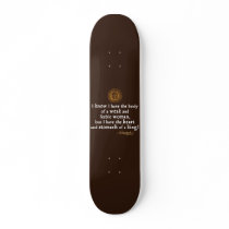 Elizabeth I Tilbury Quote Skateboard Deck
