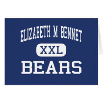 Elizabeth M Bennet Bears Middle Manchester Greeting Card