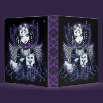 "Elizabeth" Persian Cat Gothic Angel Binder