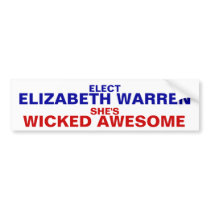 Elizabeth Warren 2012 bumper sticker