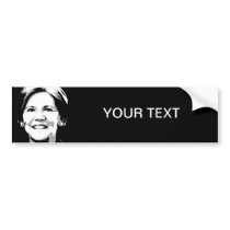 ELIZABETH WARREN BLOCK.png Bumper Stickers