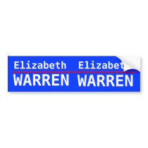 Elizabeth Warren Bumper Sticker