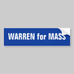 Elizabeth Warren for Massachusetts Senate bumper stickers