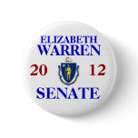 ELIZABETH WARREN FOR SENATE BUTTONS