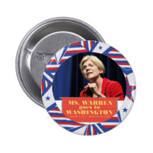 Elizabeth Warren for Senator 2012 Pinback Buttons