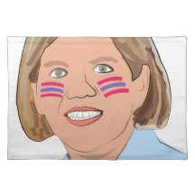 Elizabeth Warren - Native American? Place Mats