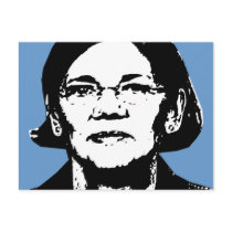Elizabeth Warren Postcard