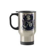 Elizabeth White Persian Cat Angel Mug
