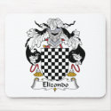 Elizondo Family Crest mousepads by coatsofarms Elizondo Family Crest mousepads