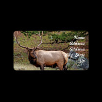 Elk Address Sticker labels