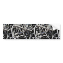 Elk antlers, Central Square, Jackson, Wyoming, U.S Bumper Stickers