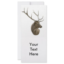 Elk Buck Rack Card rack cards