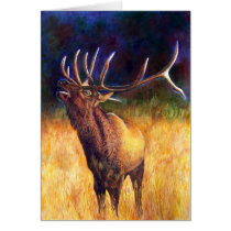 Elk Card by artbyjolyn Elk Card