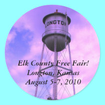 Elk County Free Fair! Longton, Kansas stickers