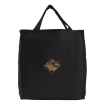 Elk embroidered bags