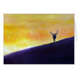 Elk Greeting Card