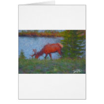 elk hart_Painting cards