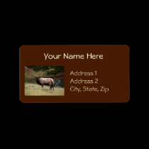 Elk in the Wild labels
