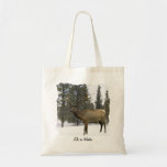 Elk in Winter Bag