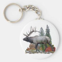 Elk Key Chain