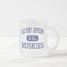 Elk Point Jefferson Huskies Middle Elk Point Coffee Mugs
