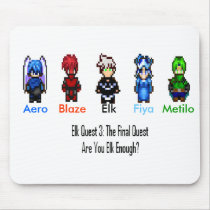 Elk Quest 3 Mousepad