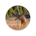 Elk Round Wall Clock