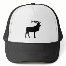 Elk Silhouette Mesh Hats