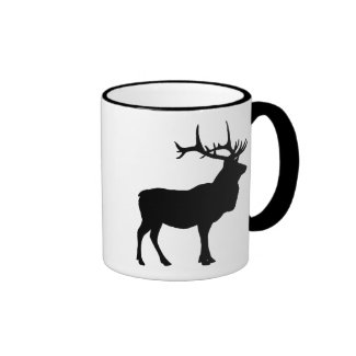 Elk Silhouette Mugs