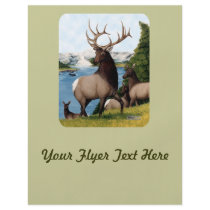 Elk Wapiti Flyer