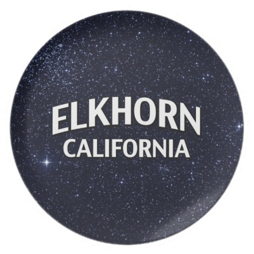 Elkhorn California Plate