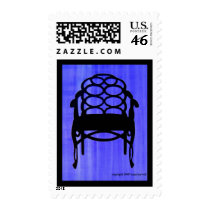 Elkins Chair Silhouette Stamp - stamps