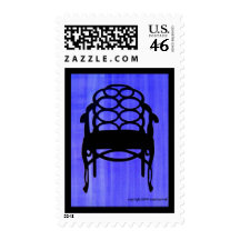 Elkins Chair Silhouette Stamp -