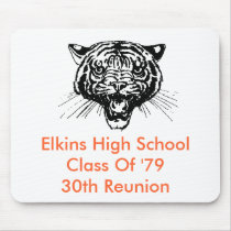 Elkins High School Class Of '79 30th Reunion Mouse mousepads