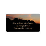 Elkridge Sunset Address Label