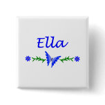 Ella (Blue Butterfly) Pin