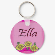 Ella Daisy Keychain by TheNameStore Ella Daisy Keychain