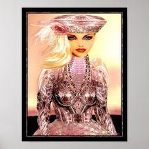 Ella on Canvas Print